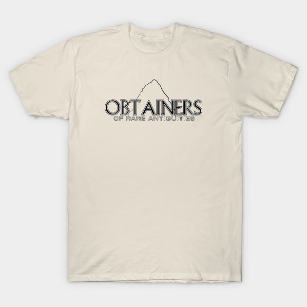 Obtainers of Rare Antiquities T-Shirt by Kinowheel